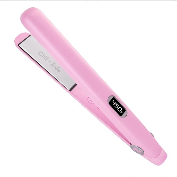 CHI x Barbie Dream Pink 1" Digital Titanium Hairstyling Iron - Picture 2 of 9